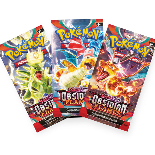 Pokemon Card Triple Pack Obsidian Flames