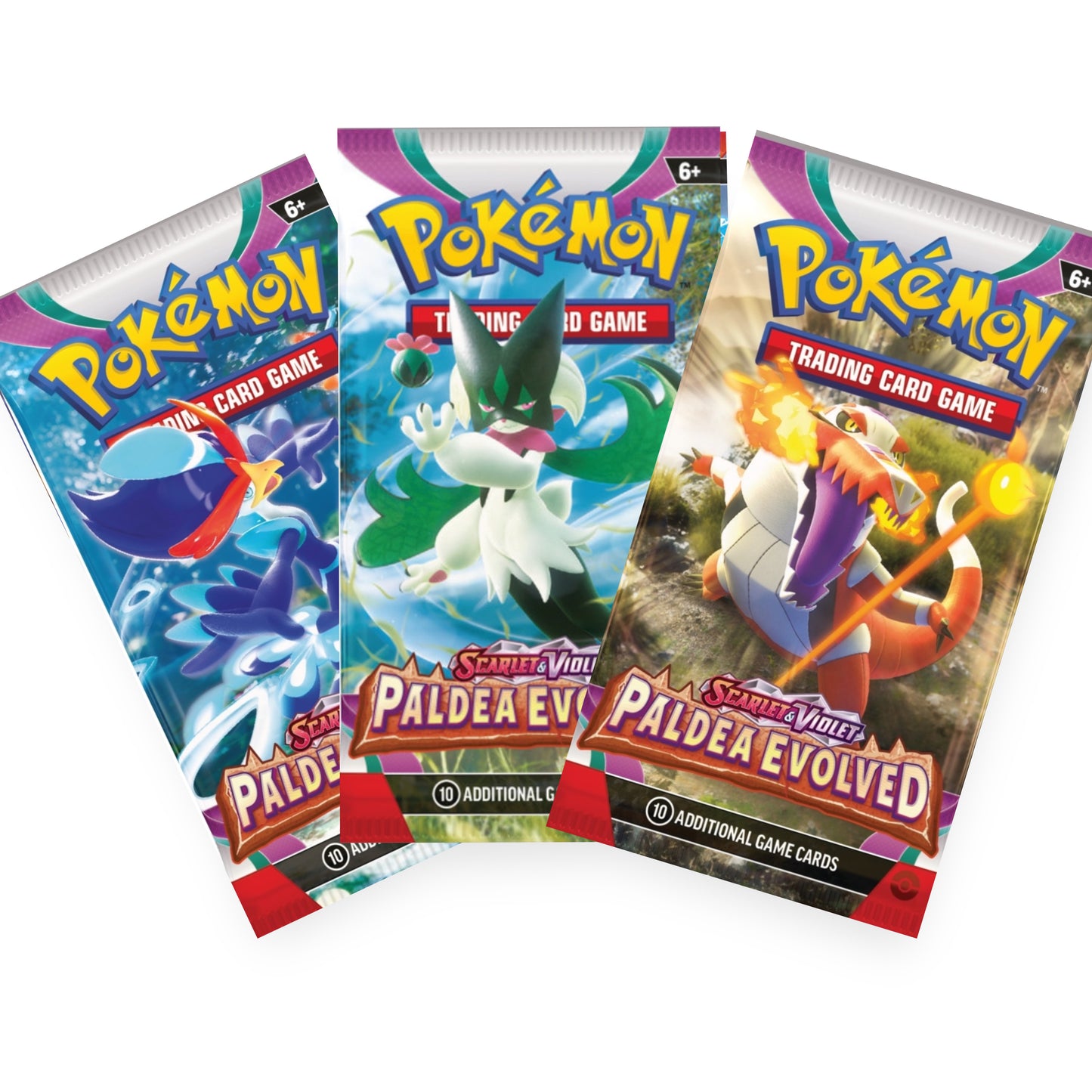 Pokemon Card Triple Pack Paldea Evolved