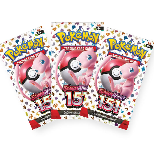 Pokemon Card Triple Packs 151